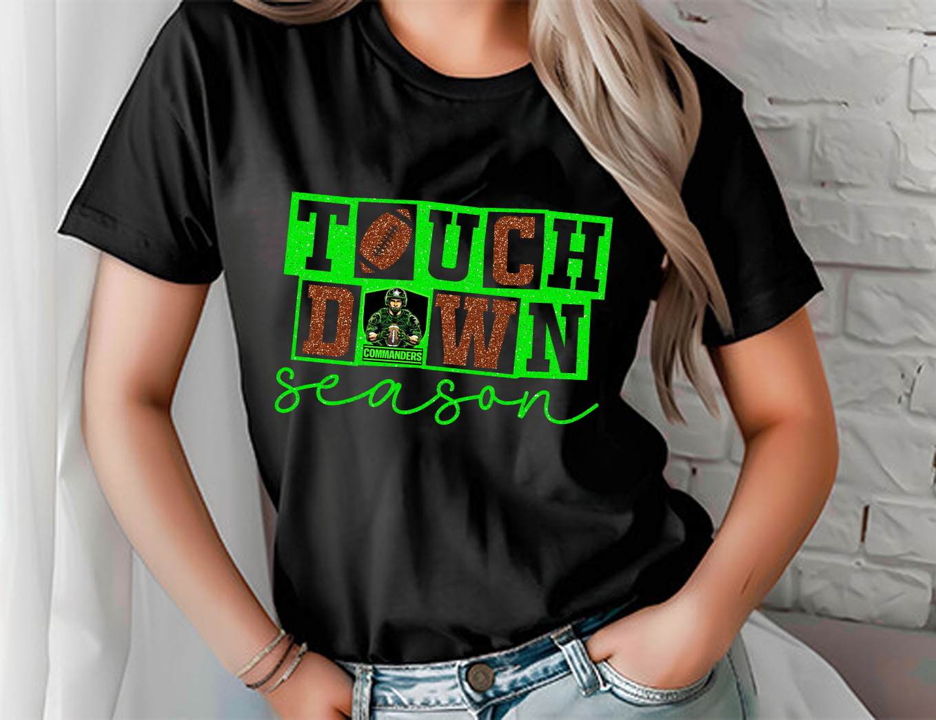 Glitter Touch Down